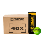 Caja 40 Tarros de Pelota Padel Mizan X3