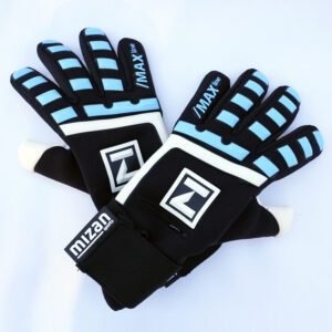 Guantes de Arquero Max Azul Blanco Mizan