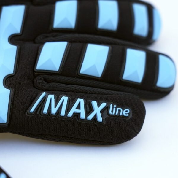 Guantes de Arquero Max Azul Blanco Mizan