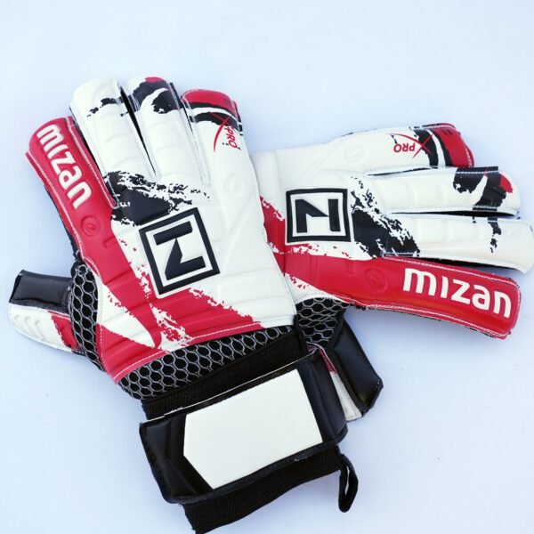 Guantes de Arquero Pro Blanco Negro Mizan